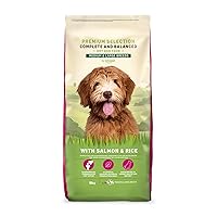by Amazon Complete Dry Dog Food with Salmon and Rice for Medium and Large Breeds 15kg