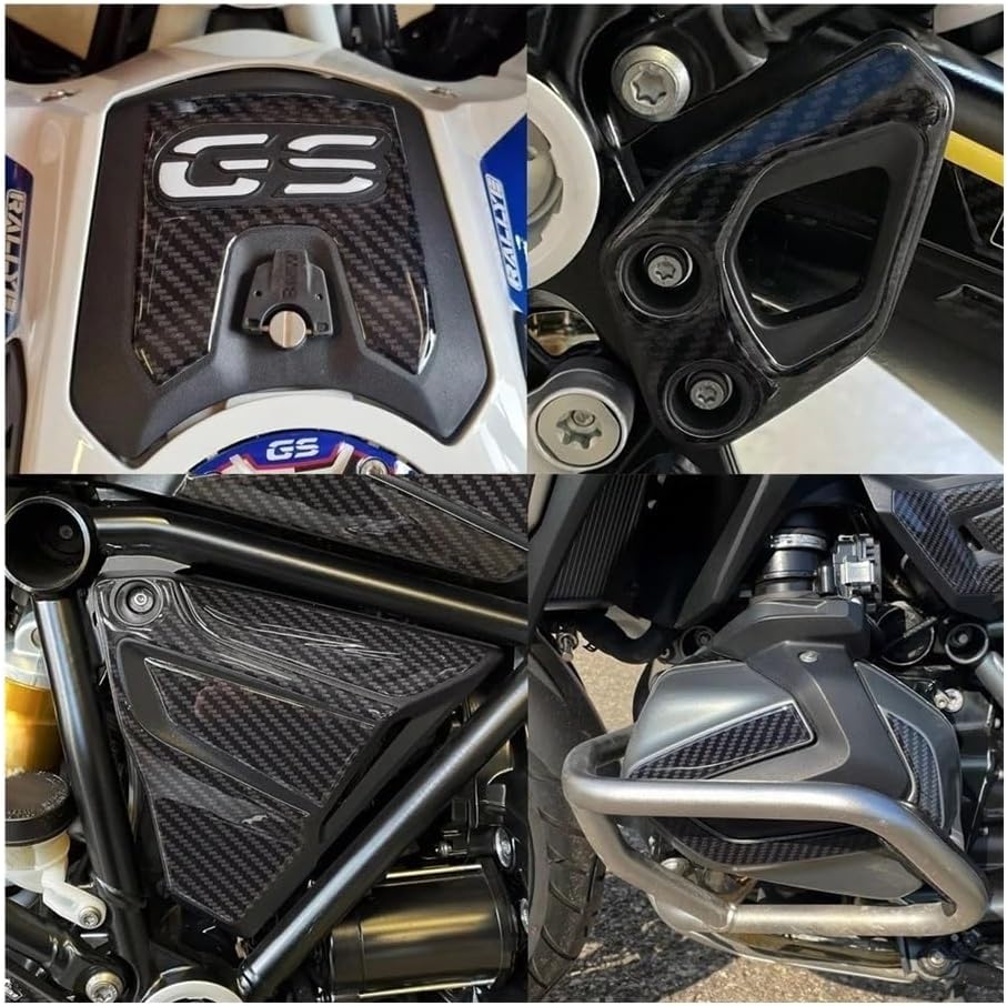 Motorcycle Tank Pad Motorcycle Accessories Fuel Tank Pad Protector Covers Resin Stickers Kit for R 1250 GS R1250GS ADV 2021 2022 2023