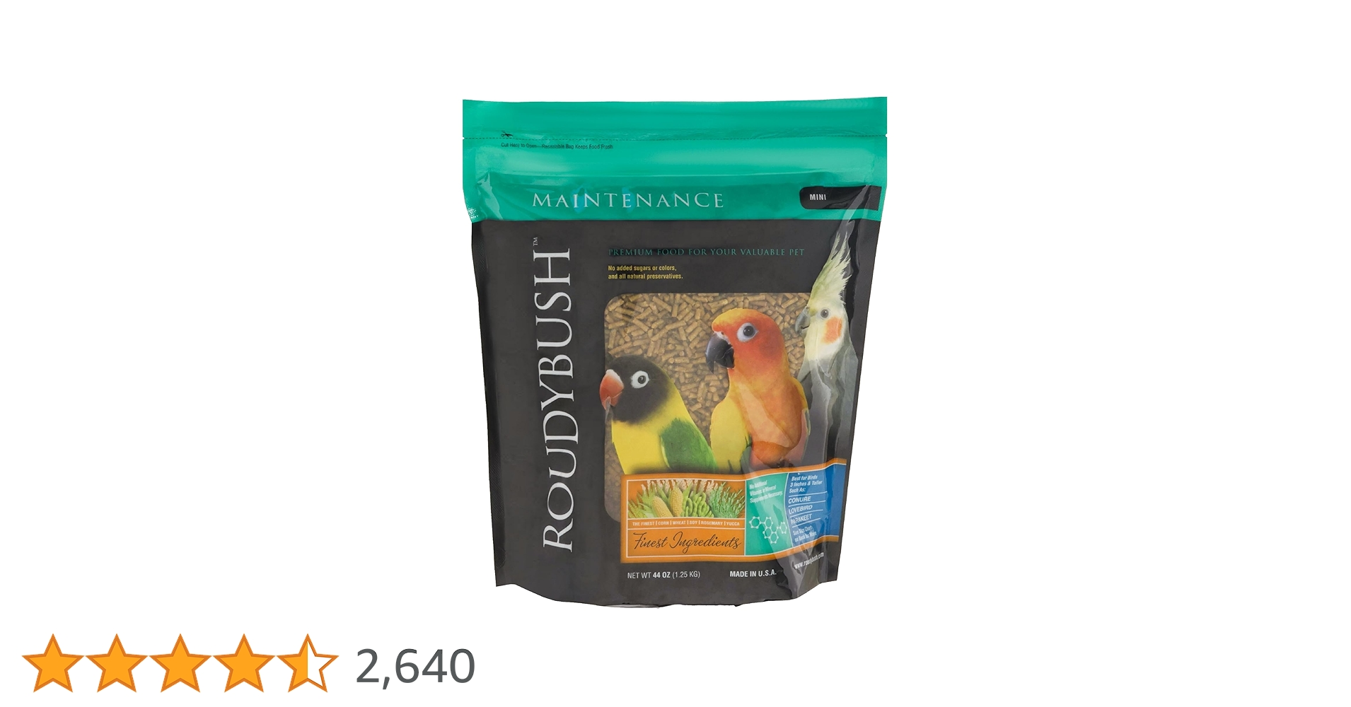 Amazon | ラウディブッシュ デイリーメンテナンス(ミニ) 1.25kg