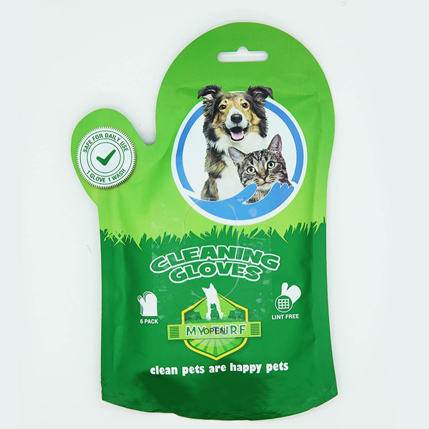 Dog Washing Gloves for Bathing – 6 pcs Dog Bathing Gloves – Cat & Dog Wipes Cleaning – Pet Washing Gloves for Dogs – Dry Cleaning Dog Shampoo Gloves – 10×9 Inch