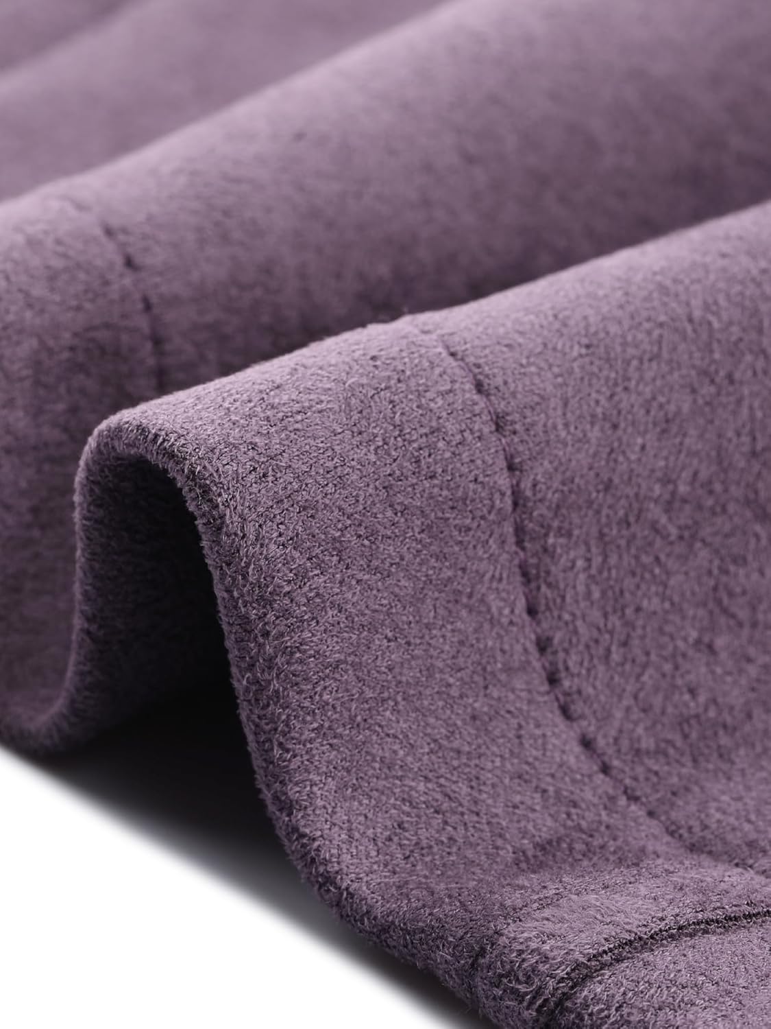 Allegra K Cropped Jacket for Women's Double Breasted Zip Up Faux Suede Jacket - Image 5