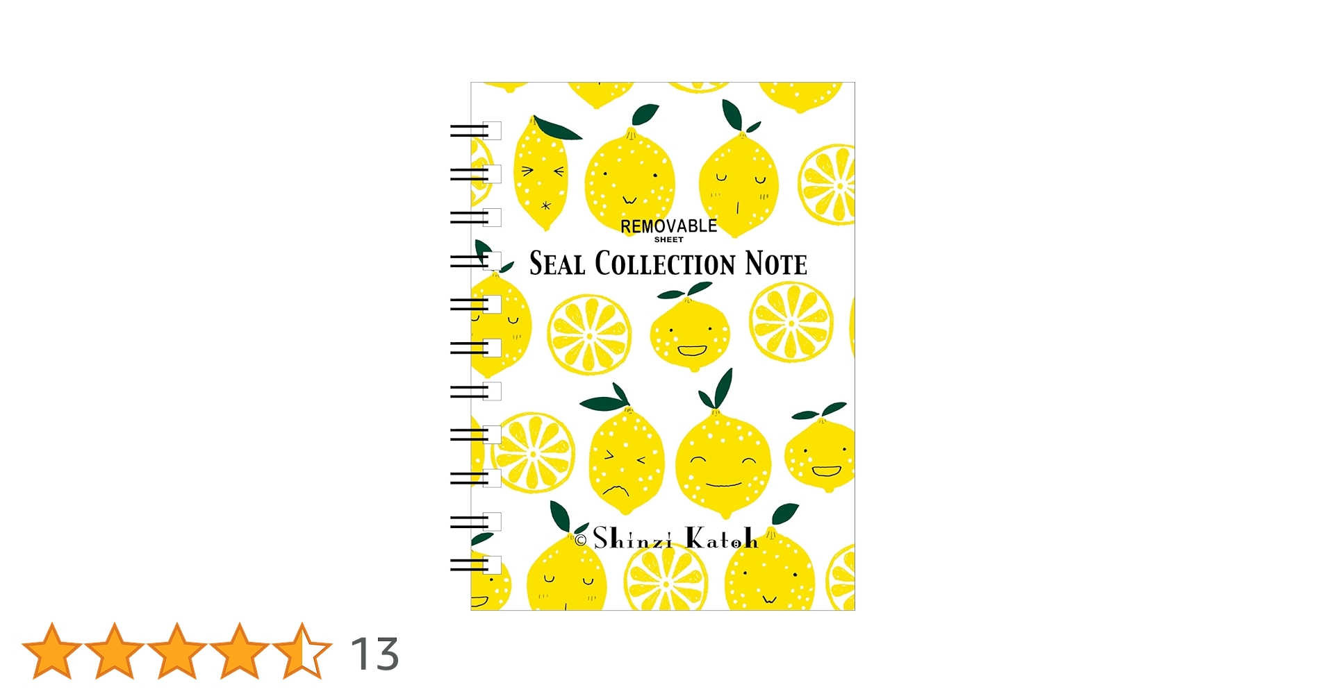 Amazon | シール堂 日本製 剥がしやすい シール帳 Shinzi Katoh