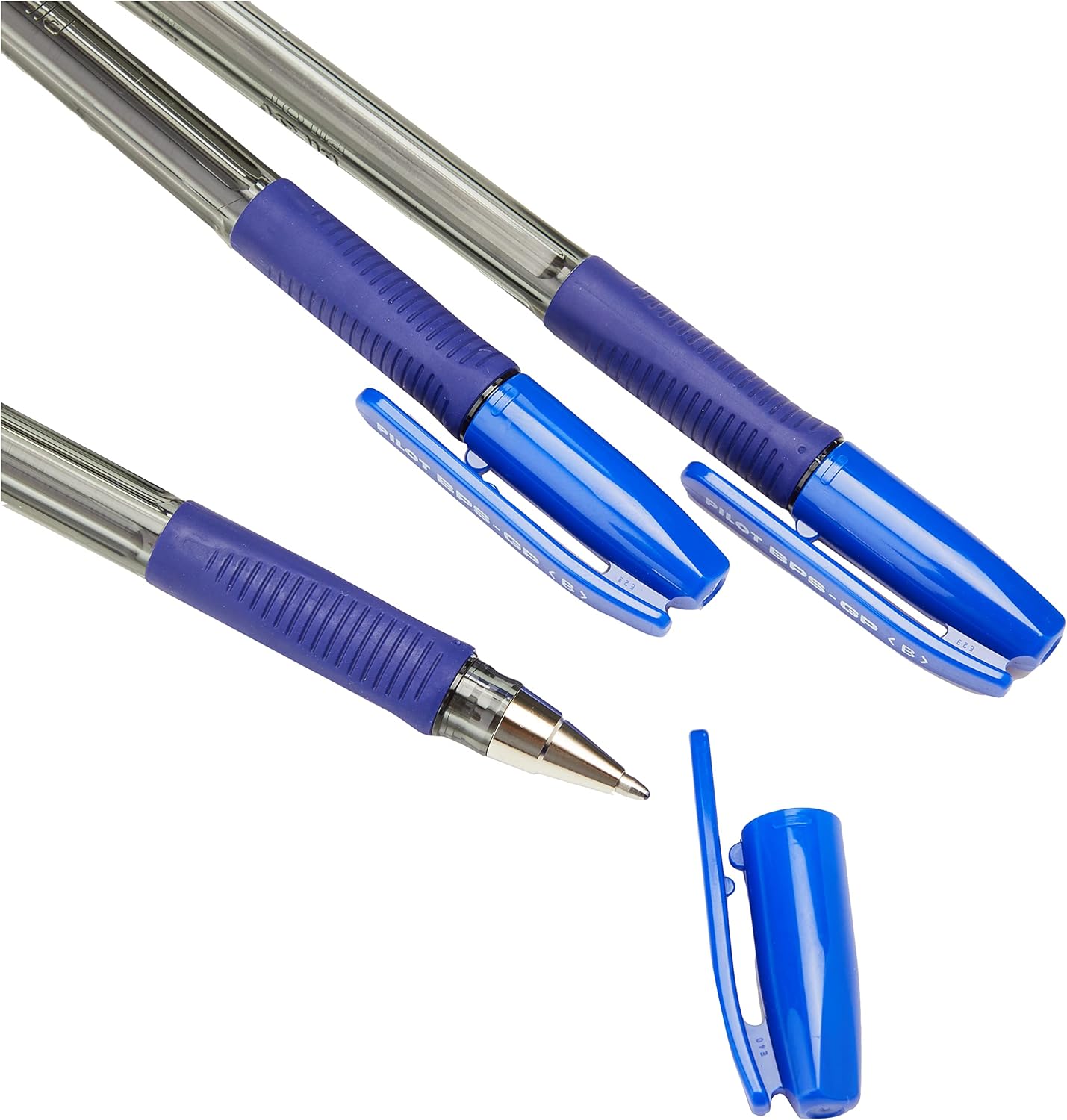 Pilot BPS - GP Grip Ballpoint 1.2 mm Tip (Pack of 12) - Blue