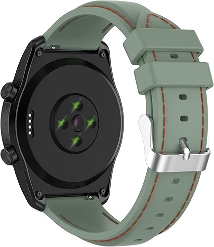 Miniatura 16 de Paquete de 3 correas de silicona de liberación rápida de 0.866 pulgadas compatibles con Fossil Men's de 1.732 pulgadas Gen 6/Gen 5 Julianna, Q