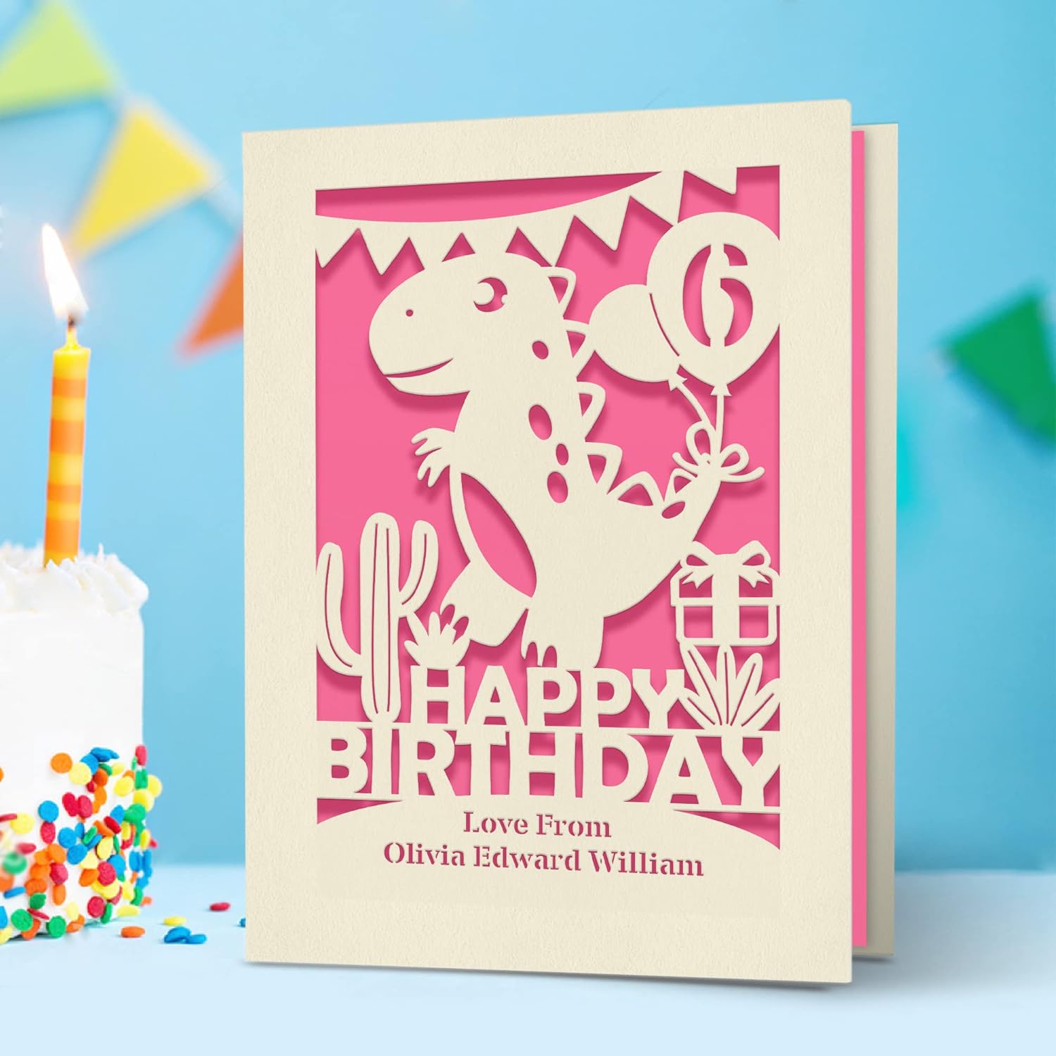Tarjeta De Cumpleaños Para Hijo De Hallmark – Diseño 3D Troquelado