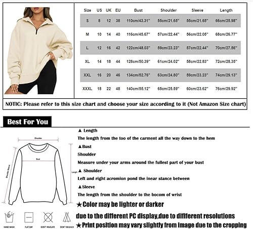 Miniatura 5 de Sudadera de forro polar cálido para invierno, sudadera con capucha para mujer, suéter moderno de forro polar de manga larga con cuello redondo