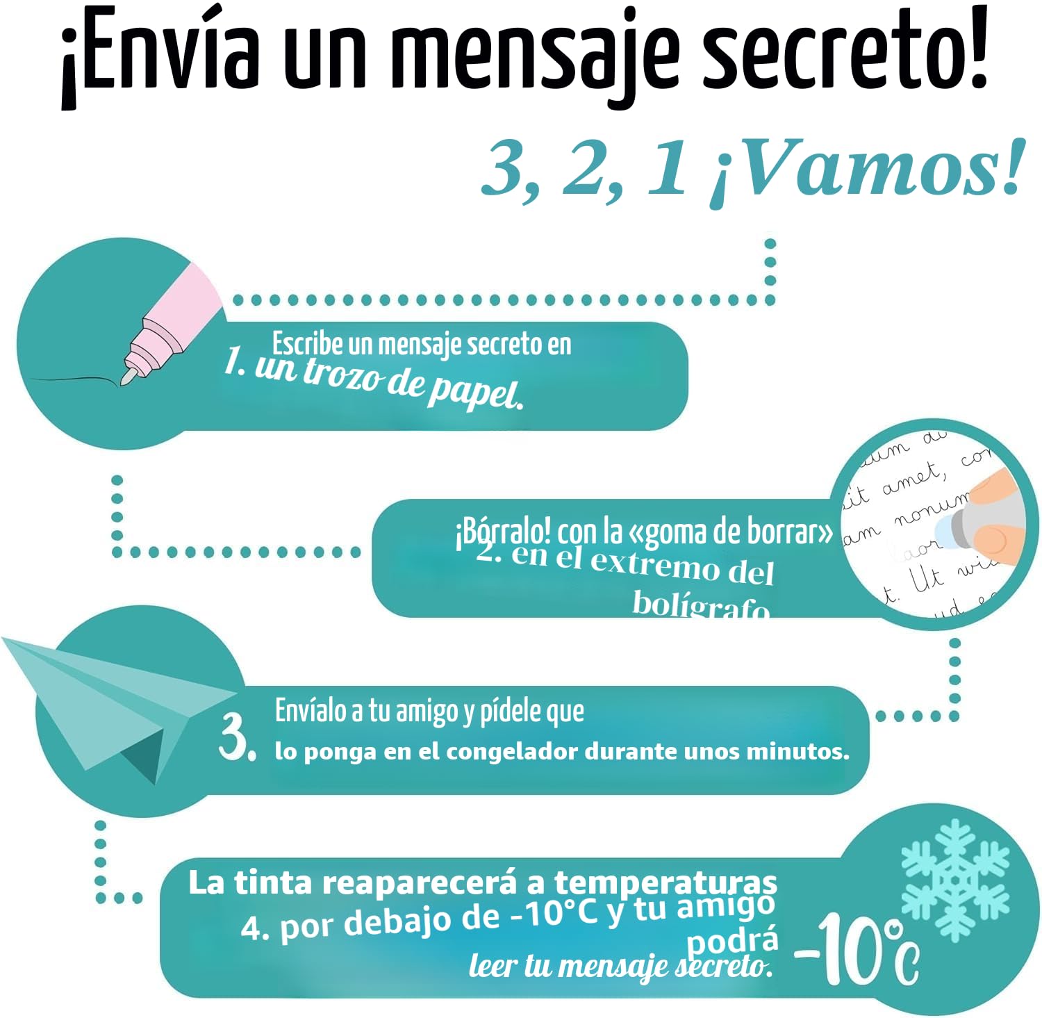 LEGAMI - Juego de 18 bolígrafos de gel borrables, tinta termosensible, variedad de colores y diseños de animales