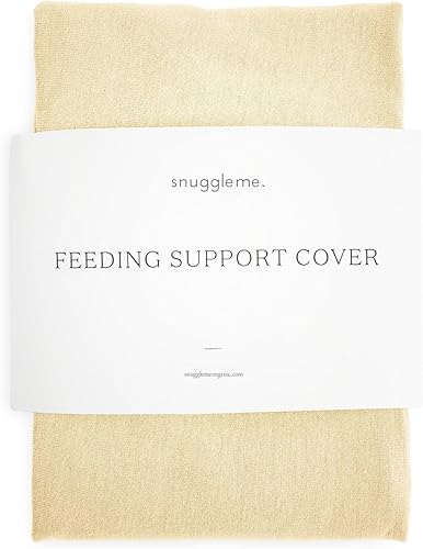 Vista 4 de Snuggle Me Organic Funda de Apoyo para Alimentación v2 Apoyo para Lactancia, Alimentación con Biberón y Unión Algodón Orgánico Ardesia - Las