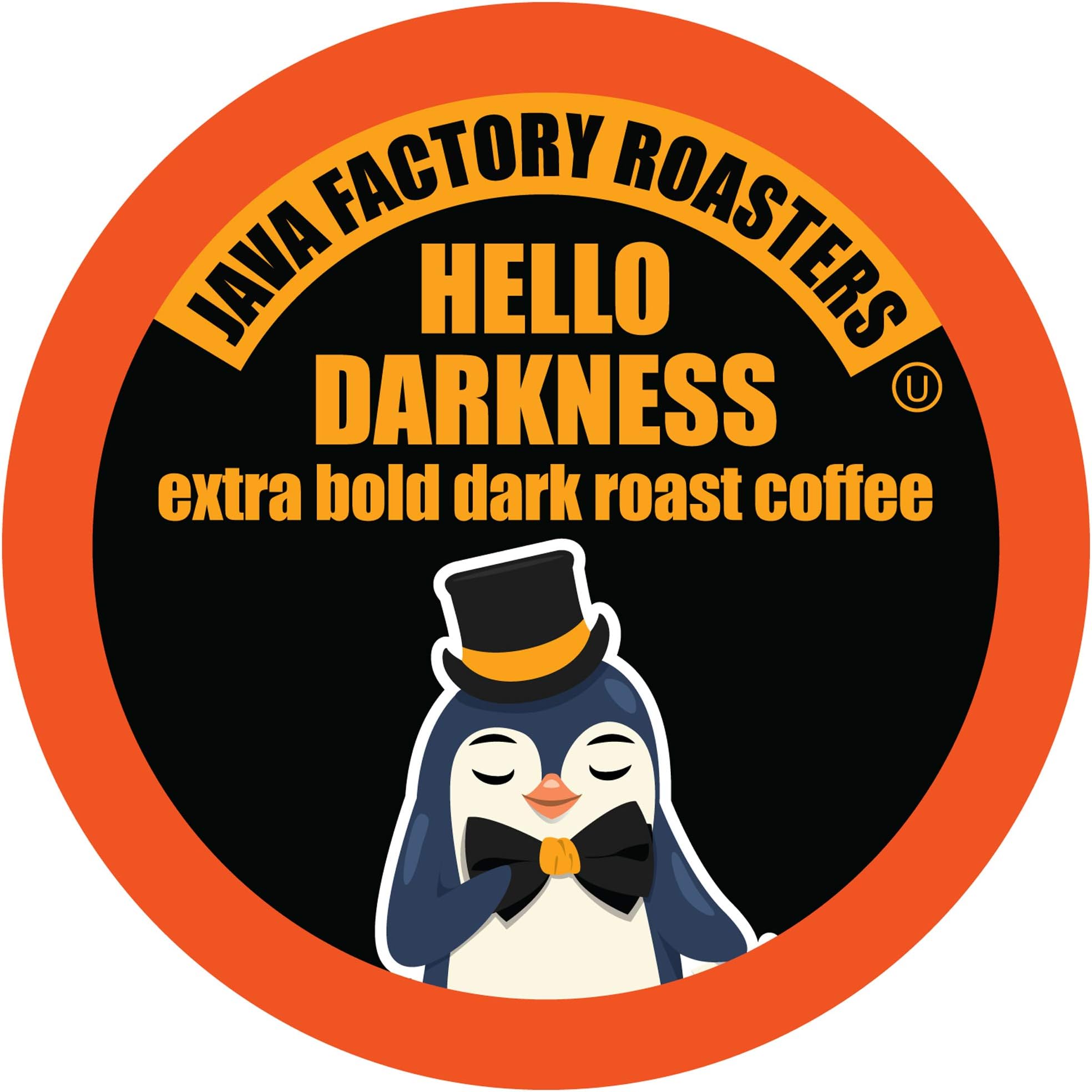 Amazon.com: Java Factory Dark Roast Coffee Pods, Hello Darkness, 40 ...