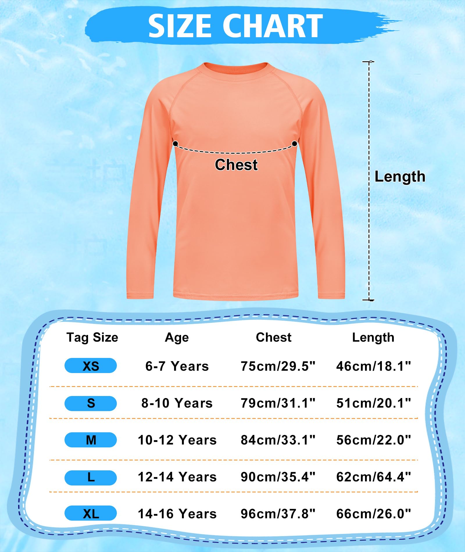 Rashguard pour Garçons -3 Pièces Maillot de Bain à Manche Longue Anti-UV, UPF50+ Costumes de Bain pour Enfants à Séchage Rapide
