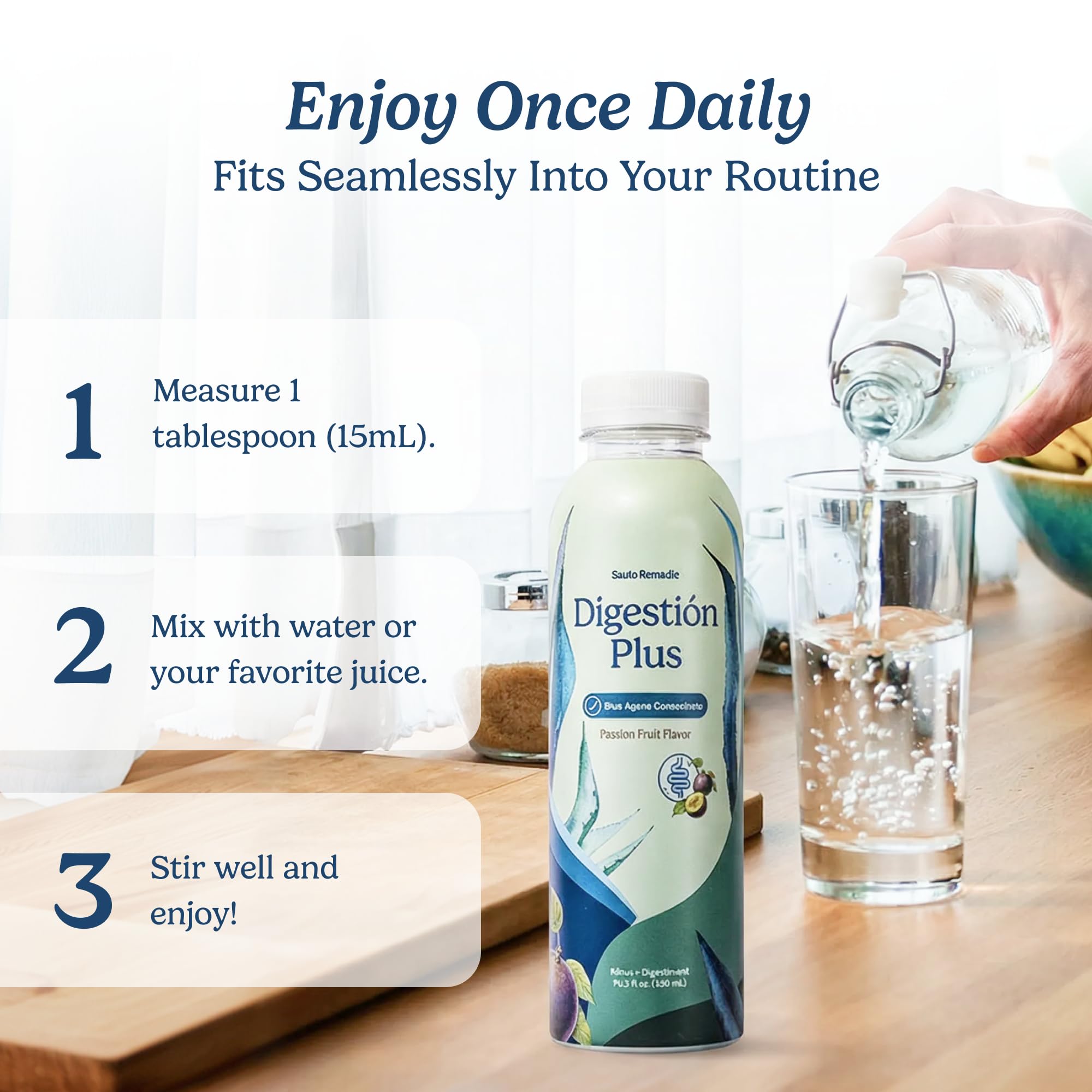 Santo Remedio Digestion Plus Blue Agave Concentrated Drink - 30 Servings — Amazon image 6
