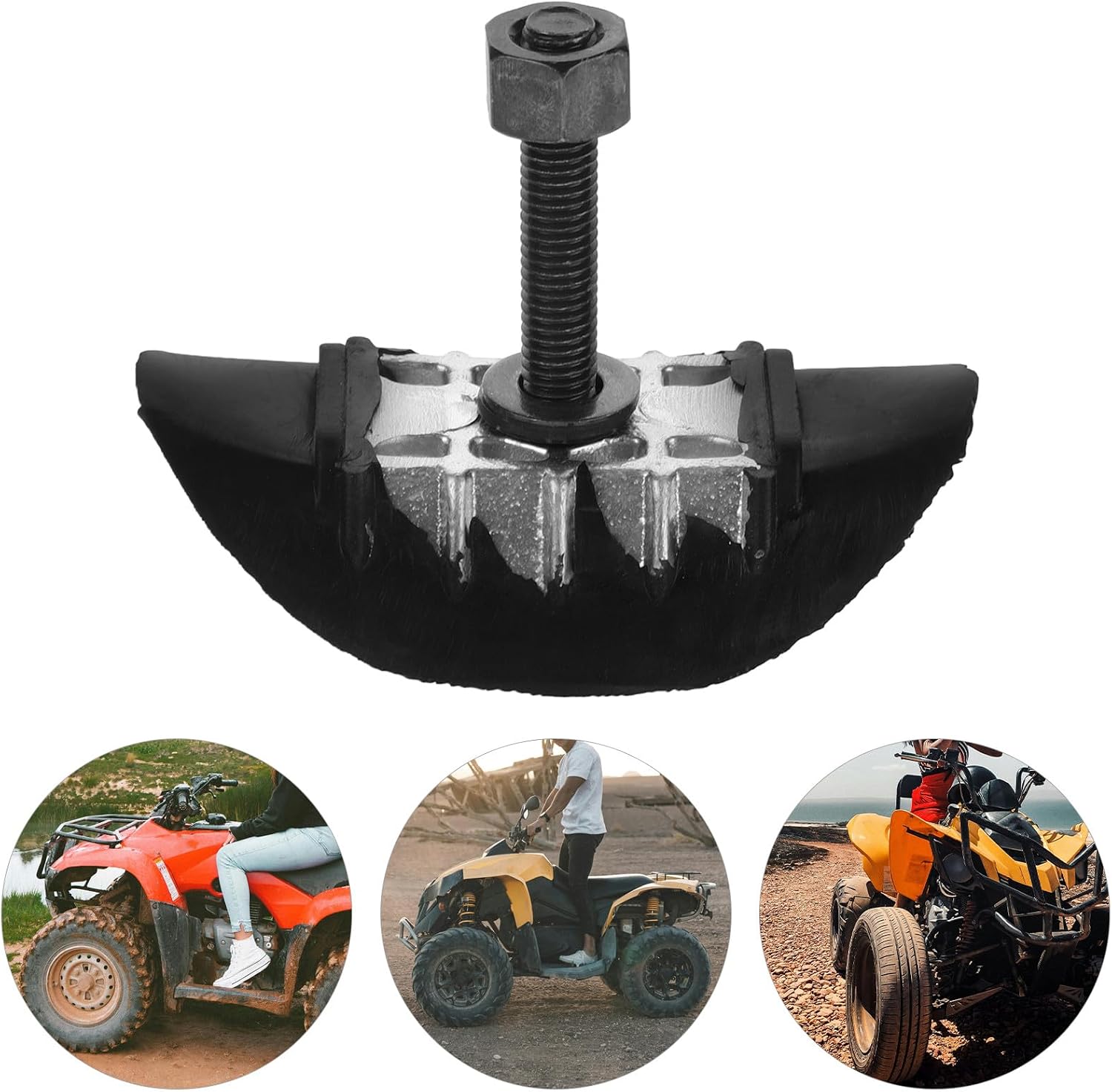 Motorcycle Wheel Lock Rim Clamp Tire Rim Lock Replacement Tire Grip Clamp for Off-Road Bikes and Dirt Bikes with Anti-Slip Function