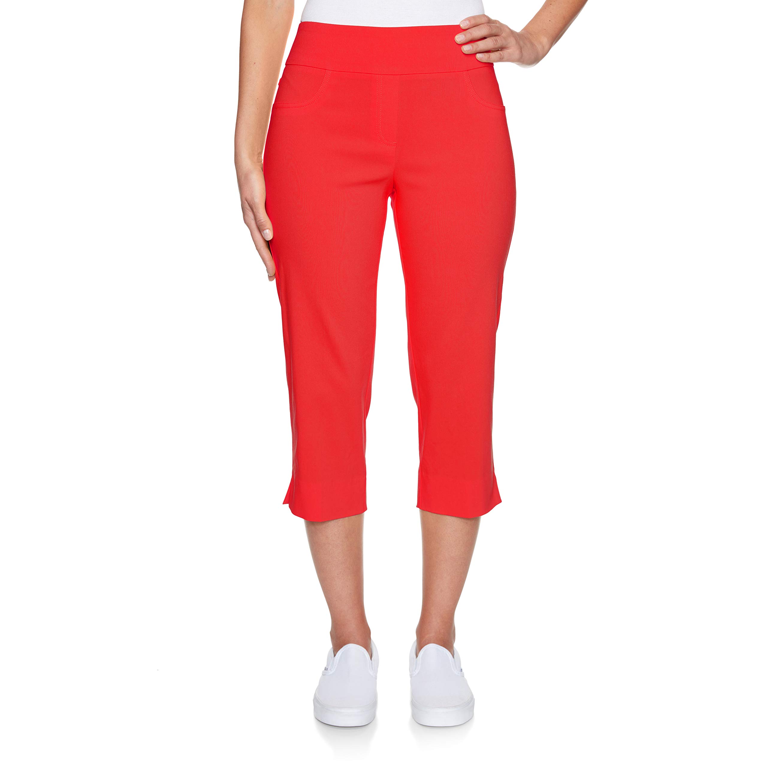 Ruby Rd Solar Slit Pant Bright Red