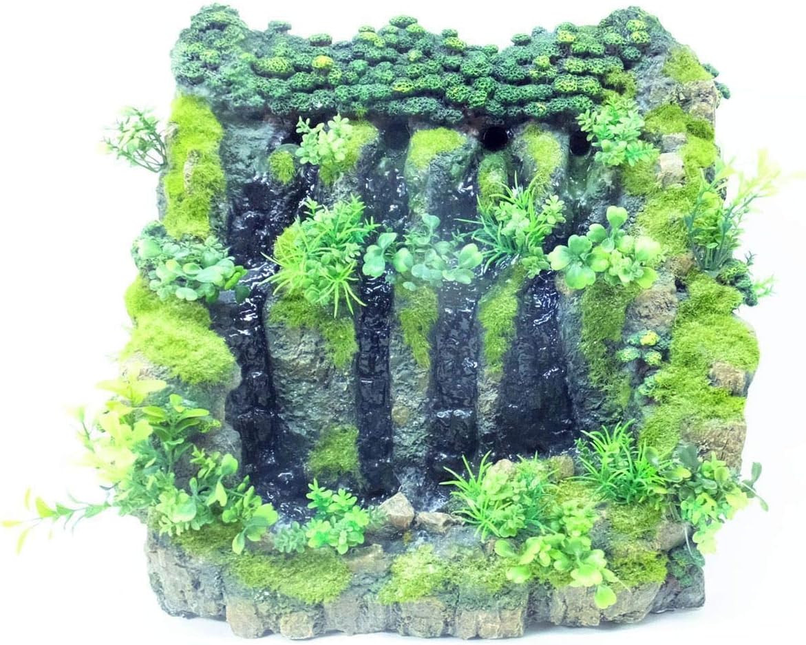 Aqua Della Five-Way Jungle Aquarium-Waterfall