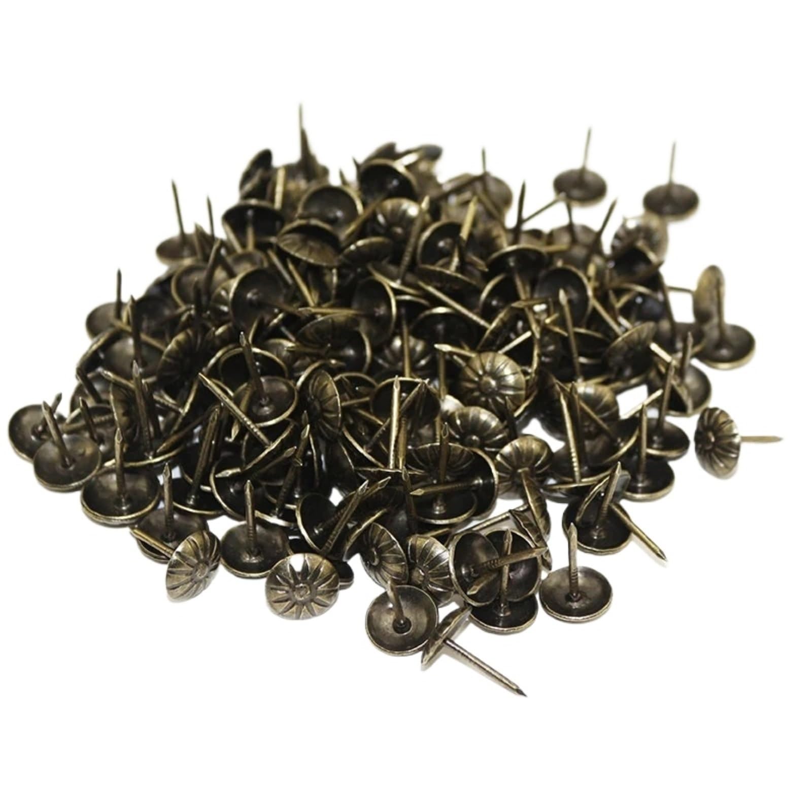 Bronze Decorative Nails 11X16mm Push Tacks For Jewelry Box Furniture Wood Craft Hardware(50pcs)