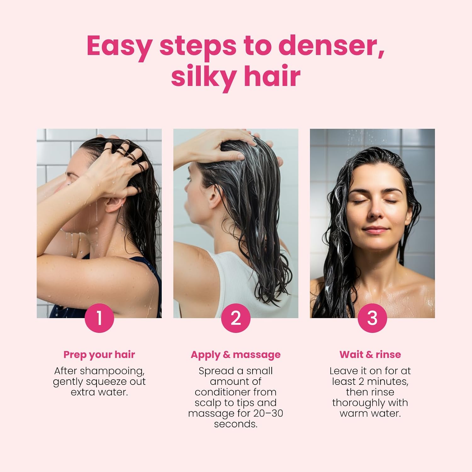 Trybello Hair Growth Conditioner | Deep Moisture & Repair for Dry, Damaged and Color Treated Hair | Aloe Vera, Turmeric & Urucum Extract | Vegan, Sulfate Free, Non-Toxic Hydrating Conditioner