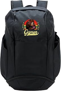 Vintage Gaming Video Game Players Teenage Boys Men Gamer Sport Backpack