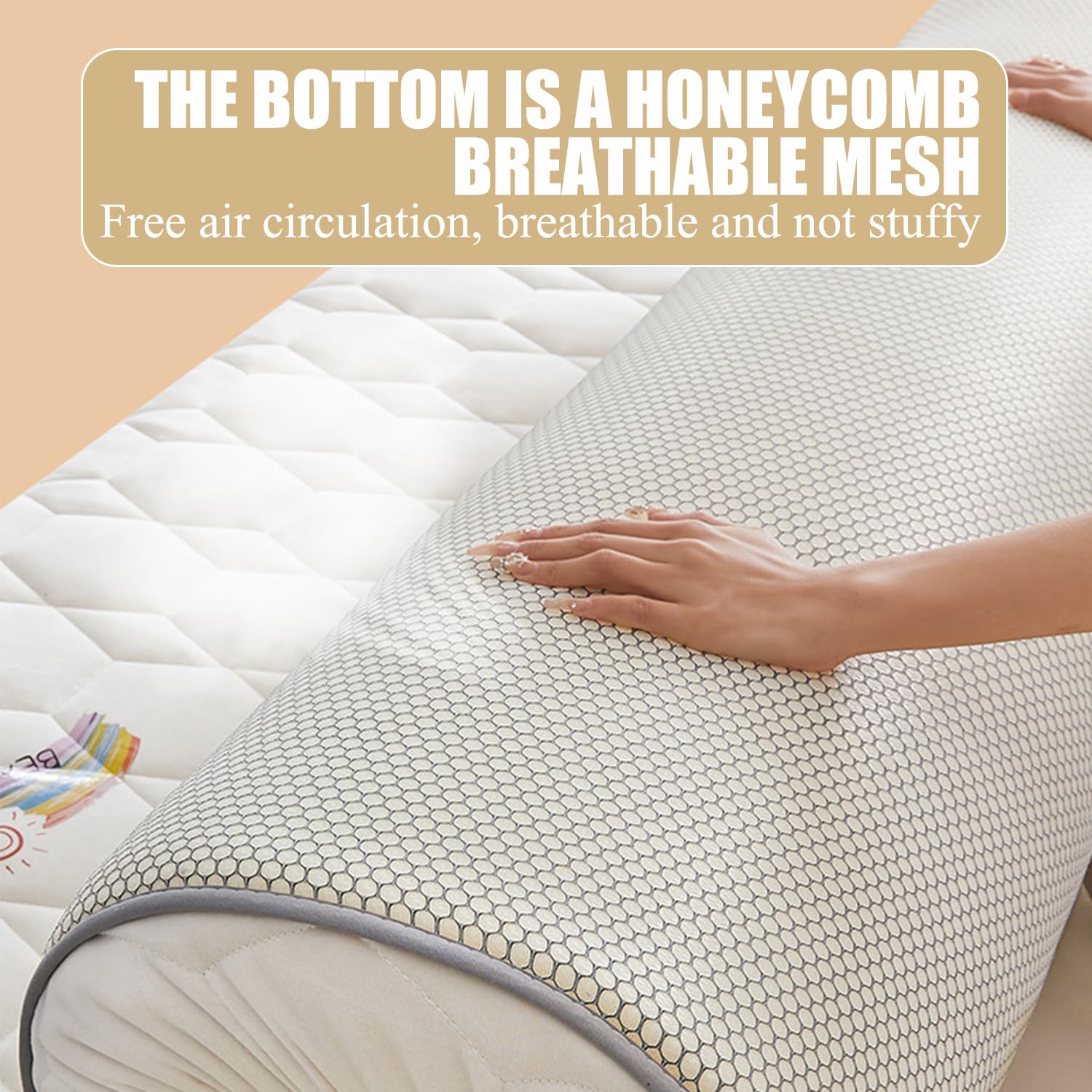 White/9cm,90x190cm, Matras en Mousse De Mémoire Futon Topper Matras Japonais Traditionnel 4.5Cm/9Cm Épaisseur Respirable Coussin De Couchage avec Bande Élastique pour Dortoir Camping