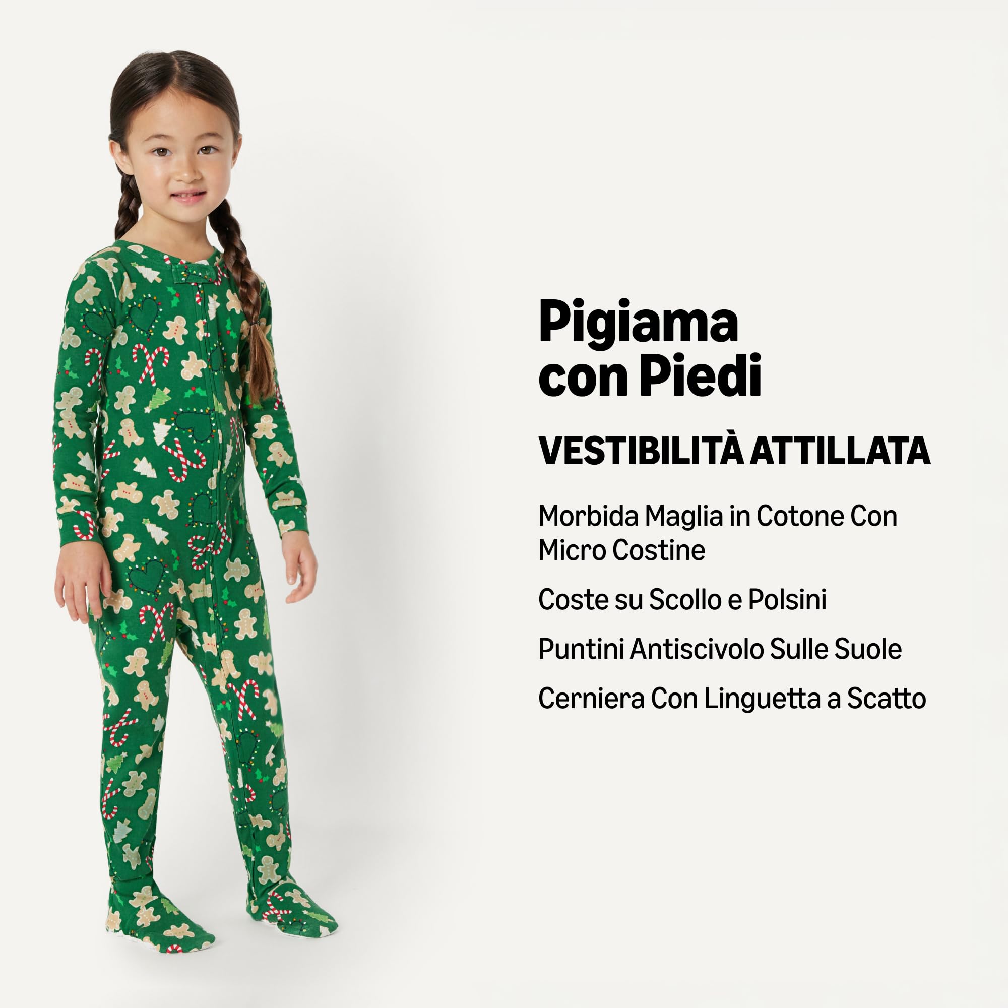 Amazon Essentials Completi Coordinati di Pigiami Natalizi per La Famiglia