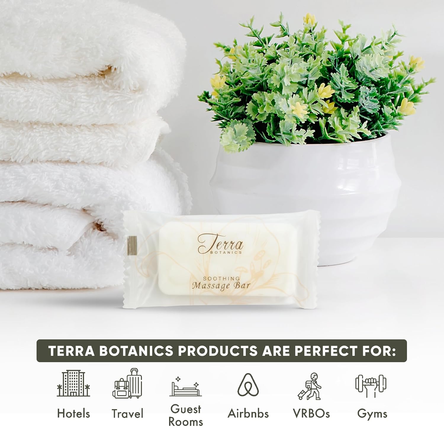 Hospitality Size Massage Bar Soap | 32 Gram (Case of 400)