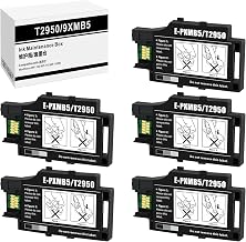 5 Pack T2950 Maintenance Box T2950 Compatible with WF-100 WF-110 WF-110W EC-C110 Wireless Mobile Inkjet Printer