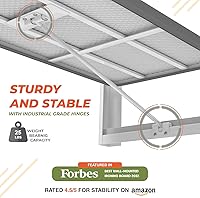 Vista 2 de Xabitat Tabla de Planchar Montada en la Pared con Soporte para Plancha, 36.2" X 12.2" Tabla de Planchar Plegable de Montaje Compacto para Espacios