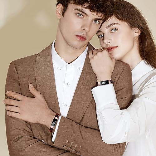 Vista 23 de Wongeto Compatible con correas Fitbit Luxe/Luxe SE para mujer, correa de resina con hebilla de acero inoxidable bandas de repuesto para Fitbit Luxe