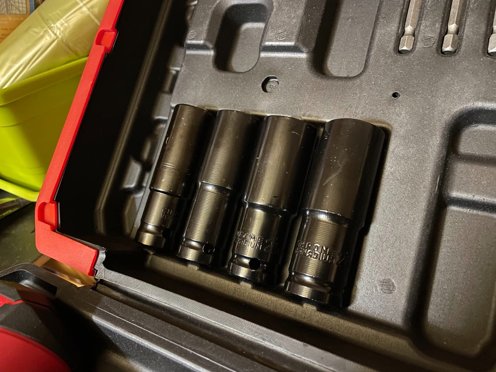 Bussola KS Tools 150.1736 - 3/4, Per Avvitatore A Impulsi, 36 Mm, A Parete Sottile - Foto 2