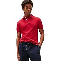 Tommy Hilfiger Uomo Maglietta Polo Maniche Corte 1985 Slim Fit