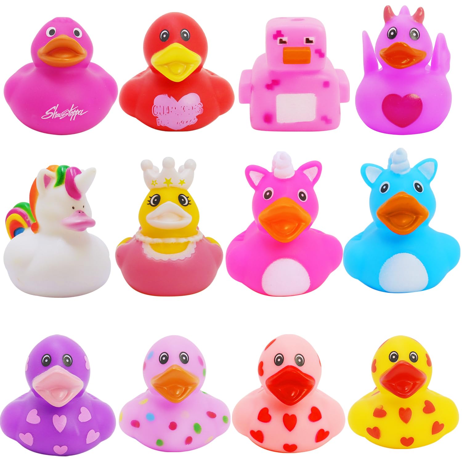 Rubber Duck Bath Toy - Classic Yellow Duckie For Kids Bath Time & Birthday Parties 5 thumbnail image