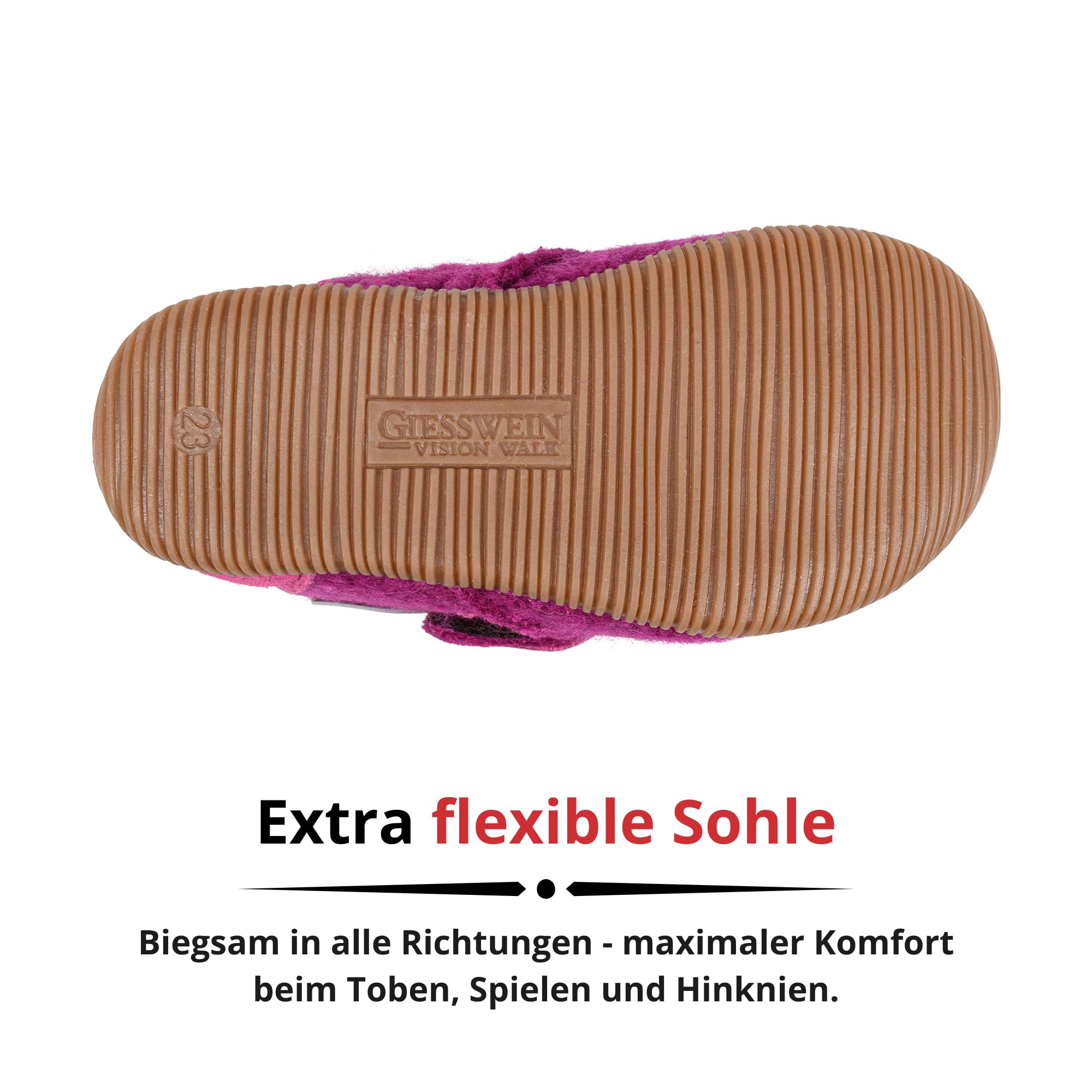 Giesswein Uniseks - niemowlęta Oberstaufenkapcie
