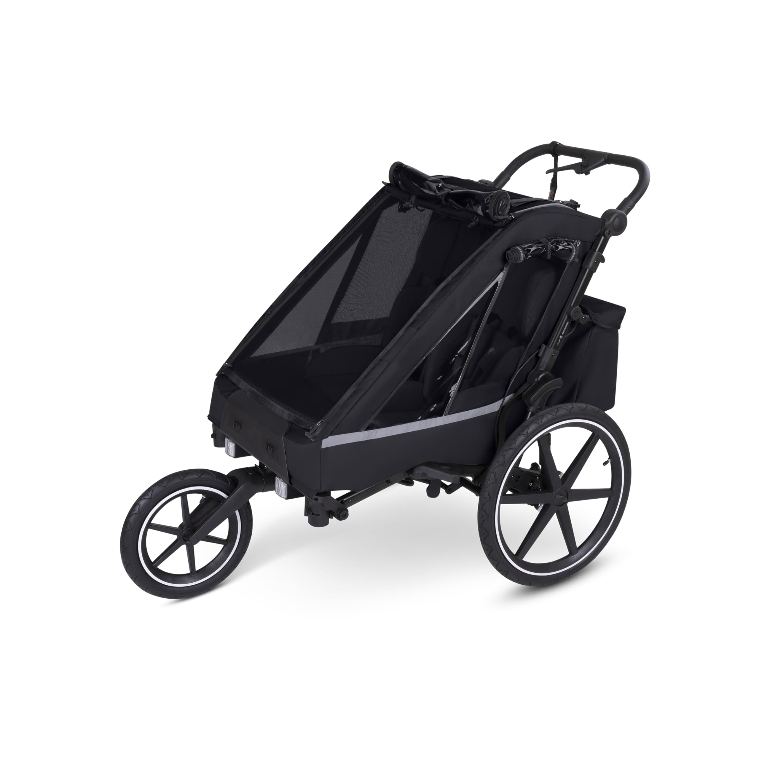 ABC Design Ruota per Rimorchio bici Tour, Rimorchio non incluso, colore: nero