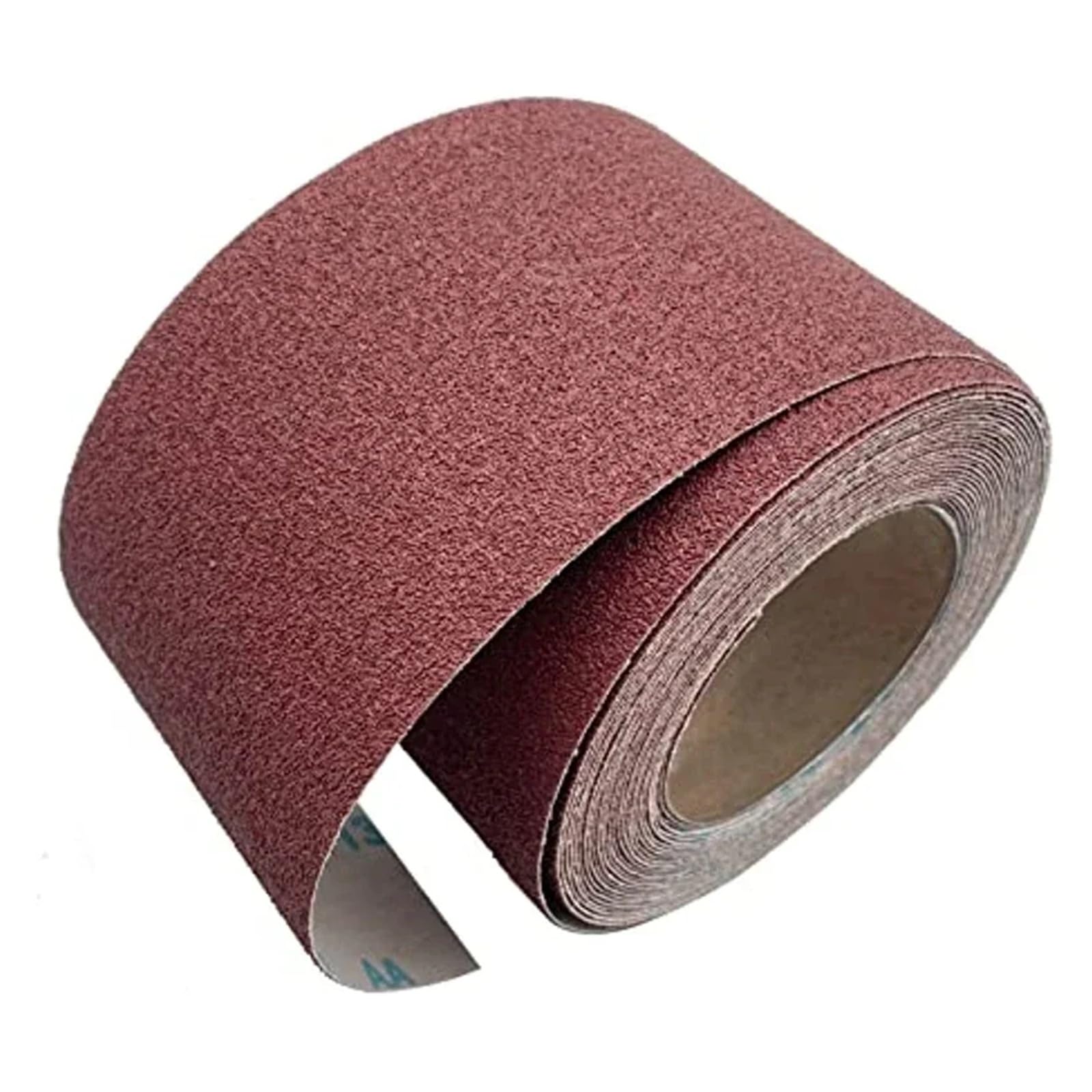 Papel de Lija de 60-600 Granos, 10M de Largo, 115mm, abrasivo, Metal, Vidrio, carpintería, Papel de Lija, Correas for lijadora(80 Grit)