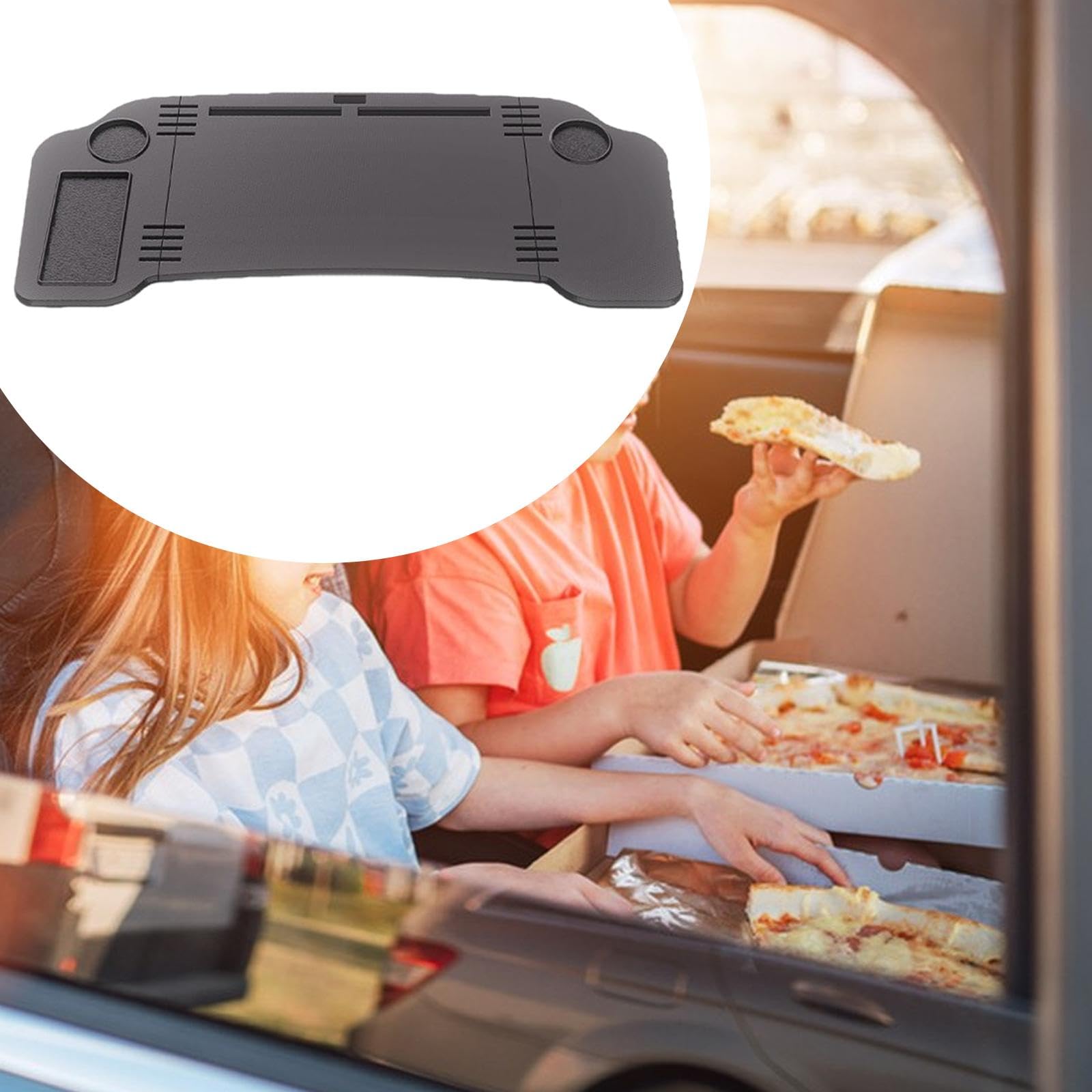 Soporte Portátil para Teléfono Móvil con Forma de Volante para Leer, Estudiar O Comer.