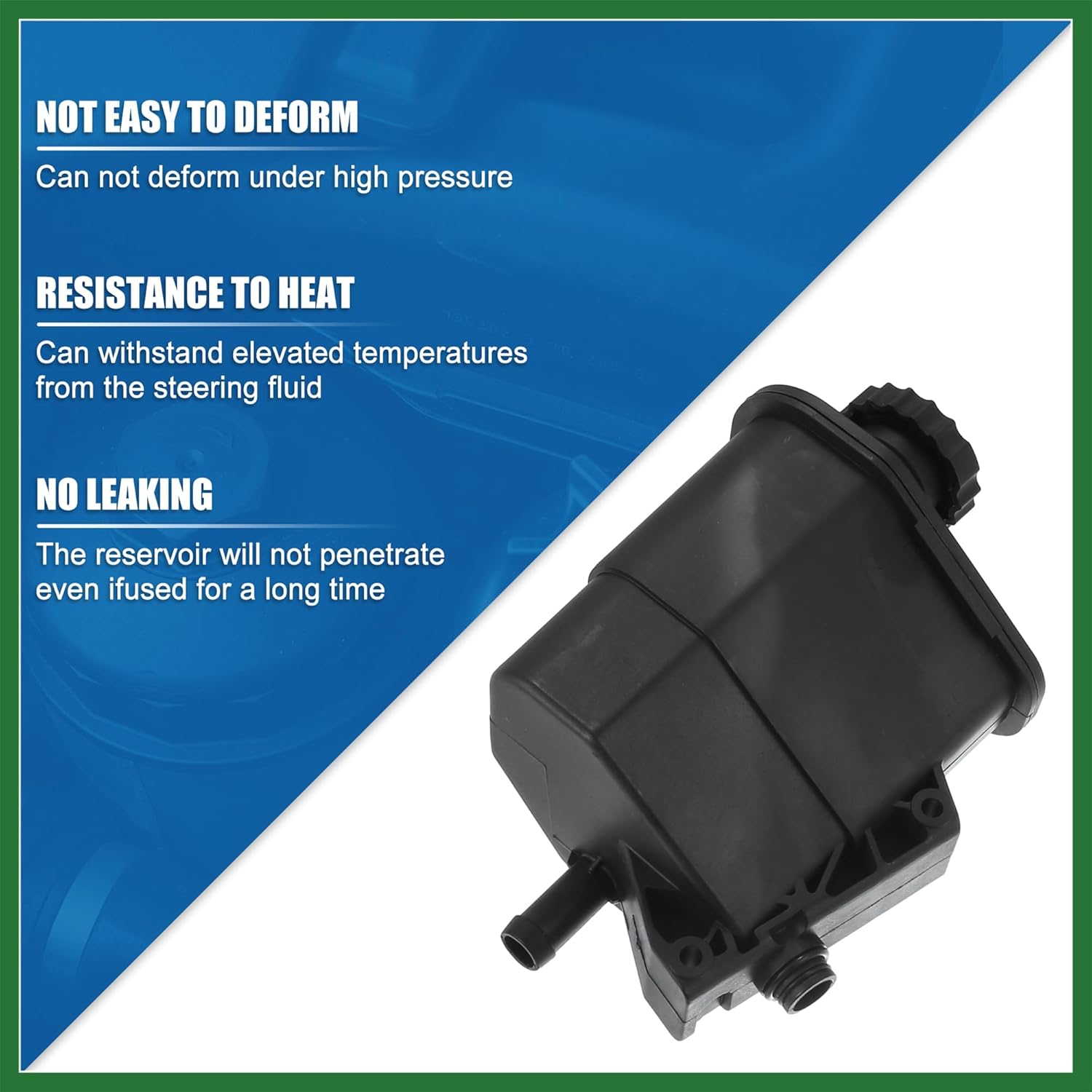 Motoforti Power Steering Reservoir Automotive Power Steering Tank Replacement No.5073241AA/5073240AA for Chrysler for Dodge Durango for Ram 1500 Long-Lasting