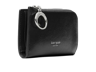 Kate Spade New York Halo Fine Grain Leather Small Slim Bifold Wallet Wallet Women