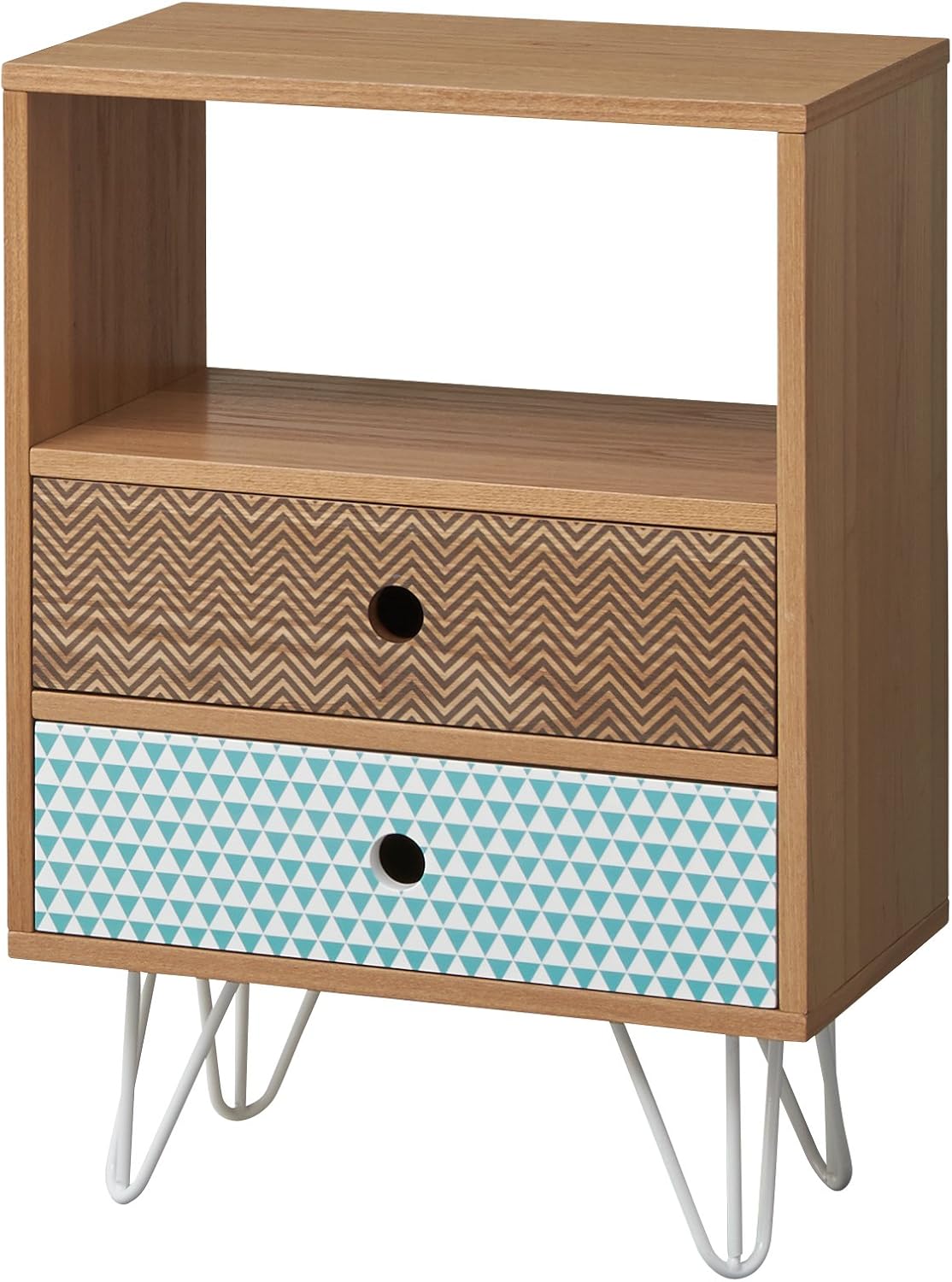 AZUMAYA KOT-714 Chest 3 Tiers, Ash, Width 17.7 inches (45 cm), Silky