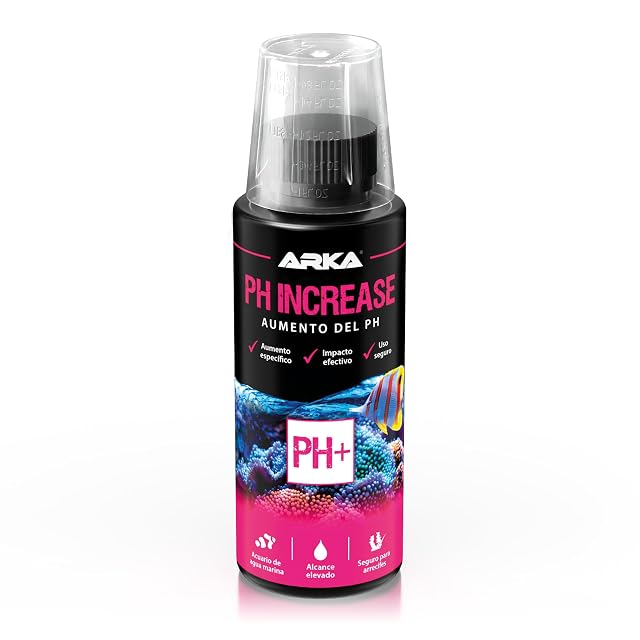 ARKA pH Increase - Aumenta el pH de Forma Sencilla y Segura, para acuarios de Agua Salada