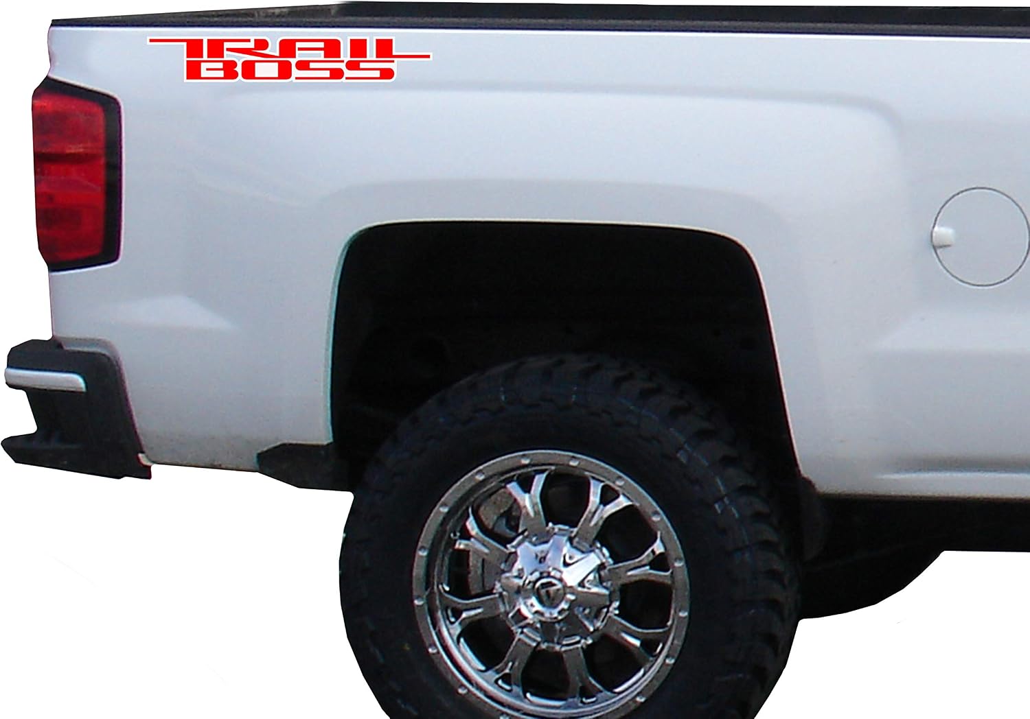 Tower Decals 2 x Black/Pink Matte Trail Boss Vinyl Decal for Truck Bed