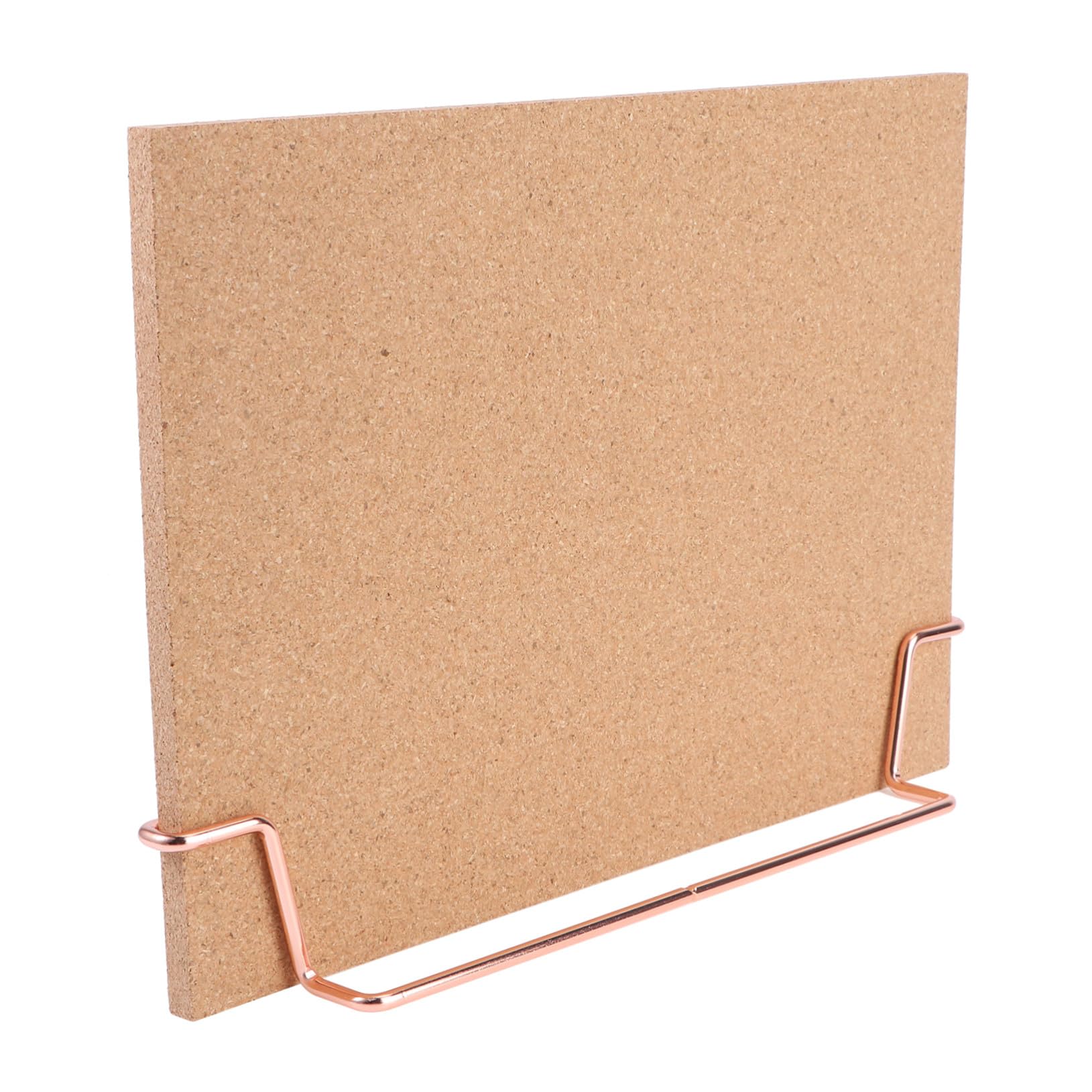Bacheca Memo Board in Legno con Base Rosa Oro Lavagnetta Scrivibile per Appunti e Messaggi Lavagna da Parete per Casa Ufficio e Scuola Superficie Liscia e Facile da Usare