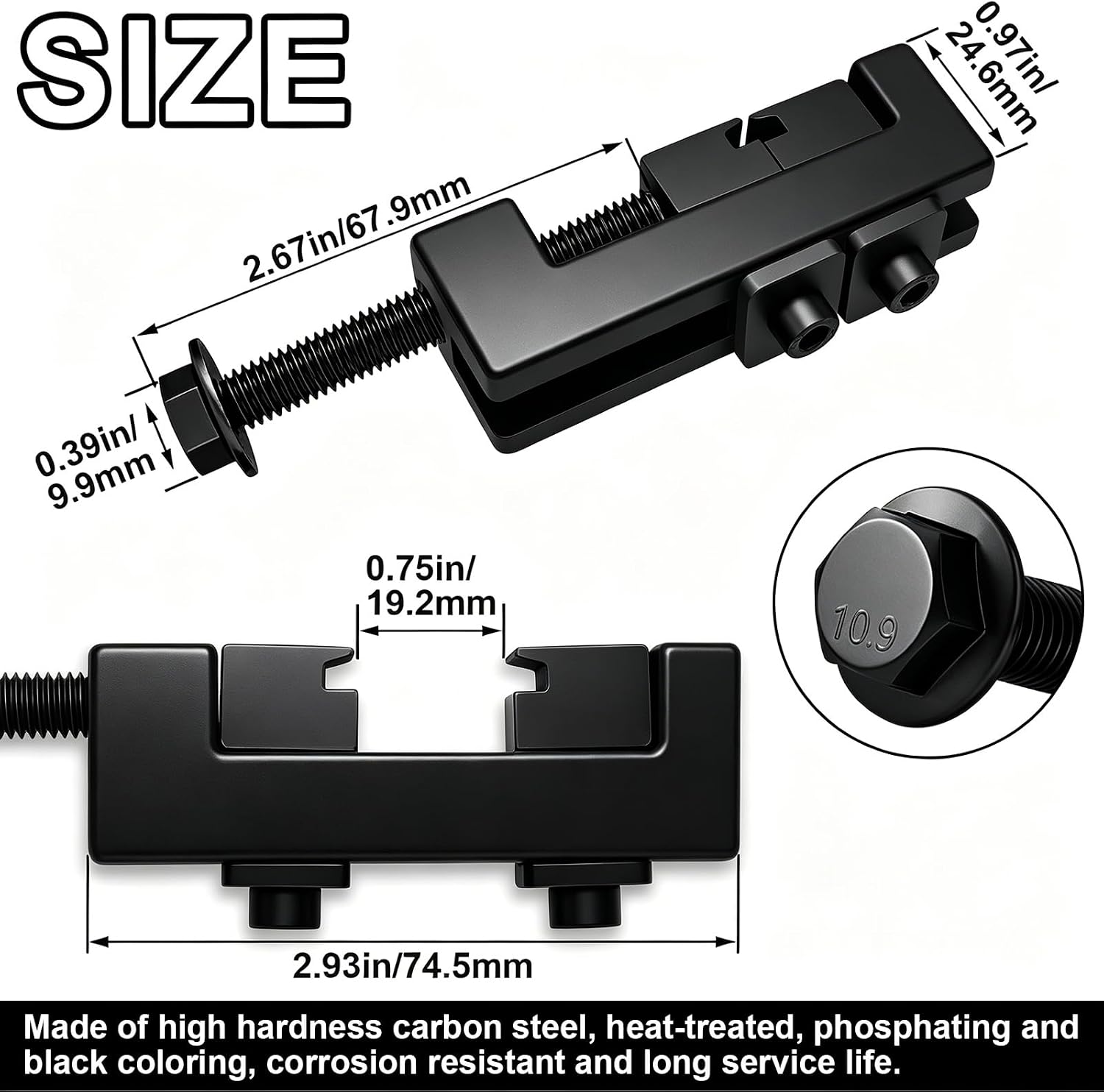 CV Boot Clamp Plier, Single Ear Hose Drive Shaft CV Axle Boot Clamp Removal and Installation Tool for Most Cars