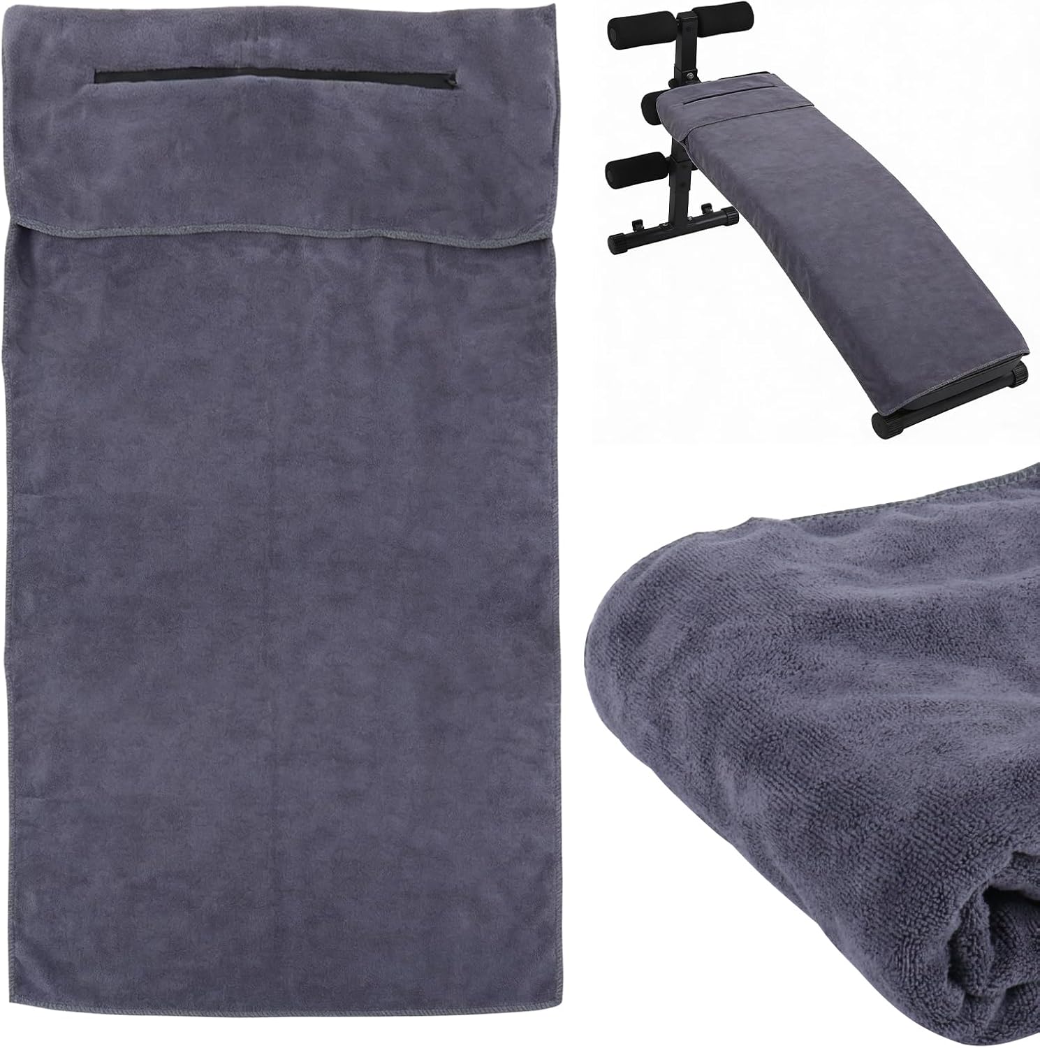 Fitness Towel Gym Sports Towel Gym 50 x 120 cm Portable Absorbent Quick-Drying Sports Towel Microfibre Towel with Bag for Travel Sports Gym Towel Fitness Accessories