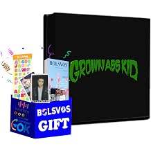 ZICO- Grown Ass Kid 4th Mini Album Album+BolsVos K-POP eBook 21p,1EA BolsVos Sticker for Toploader, Photocards