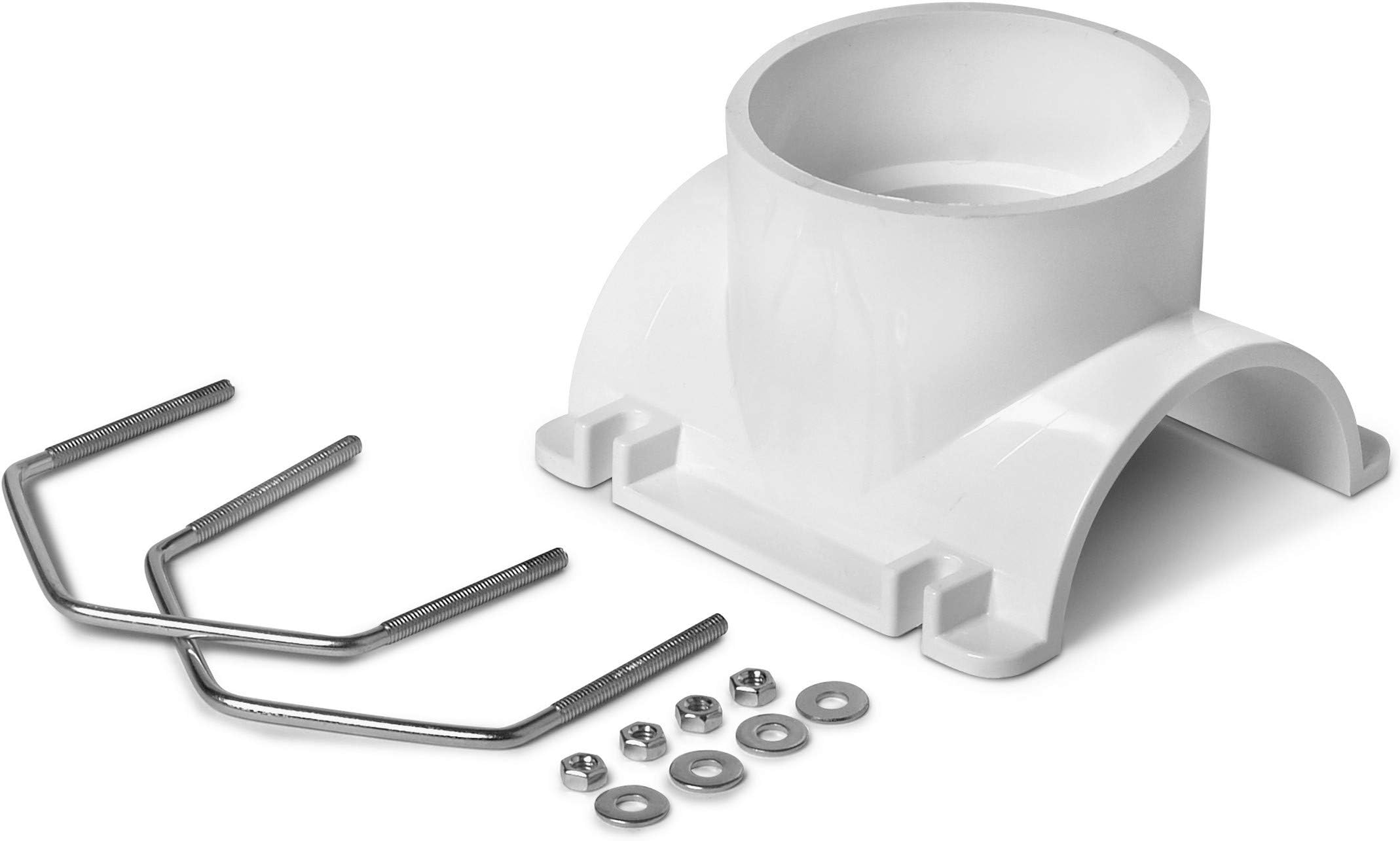 4 in. x 4 in. PVC Saddle Tee Kit