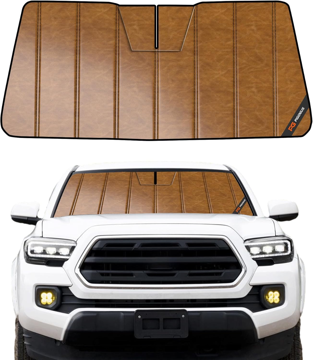 Windshield Sunshade for Toyota Tacoma 2005-2015 Front Window Shade - Safeguard