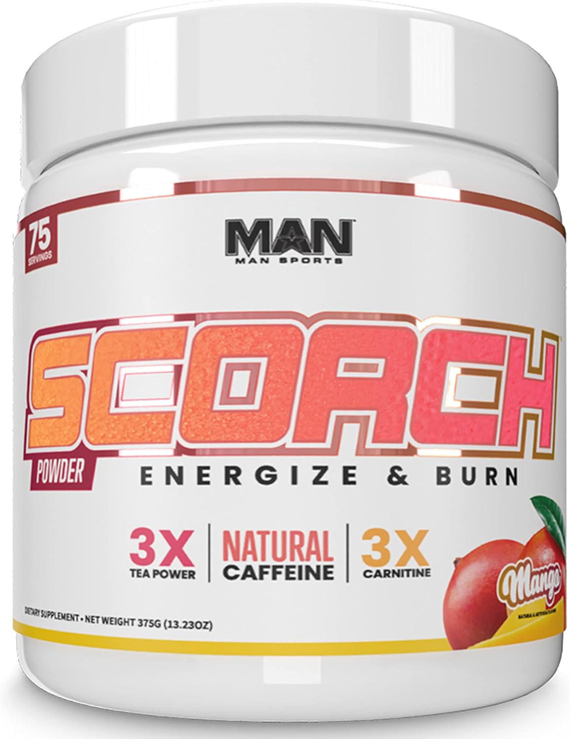 Man Sports Scorch Fat Burning Powder for Men and Women Hunger