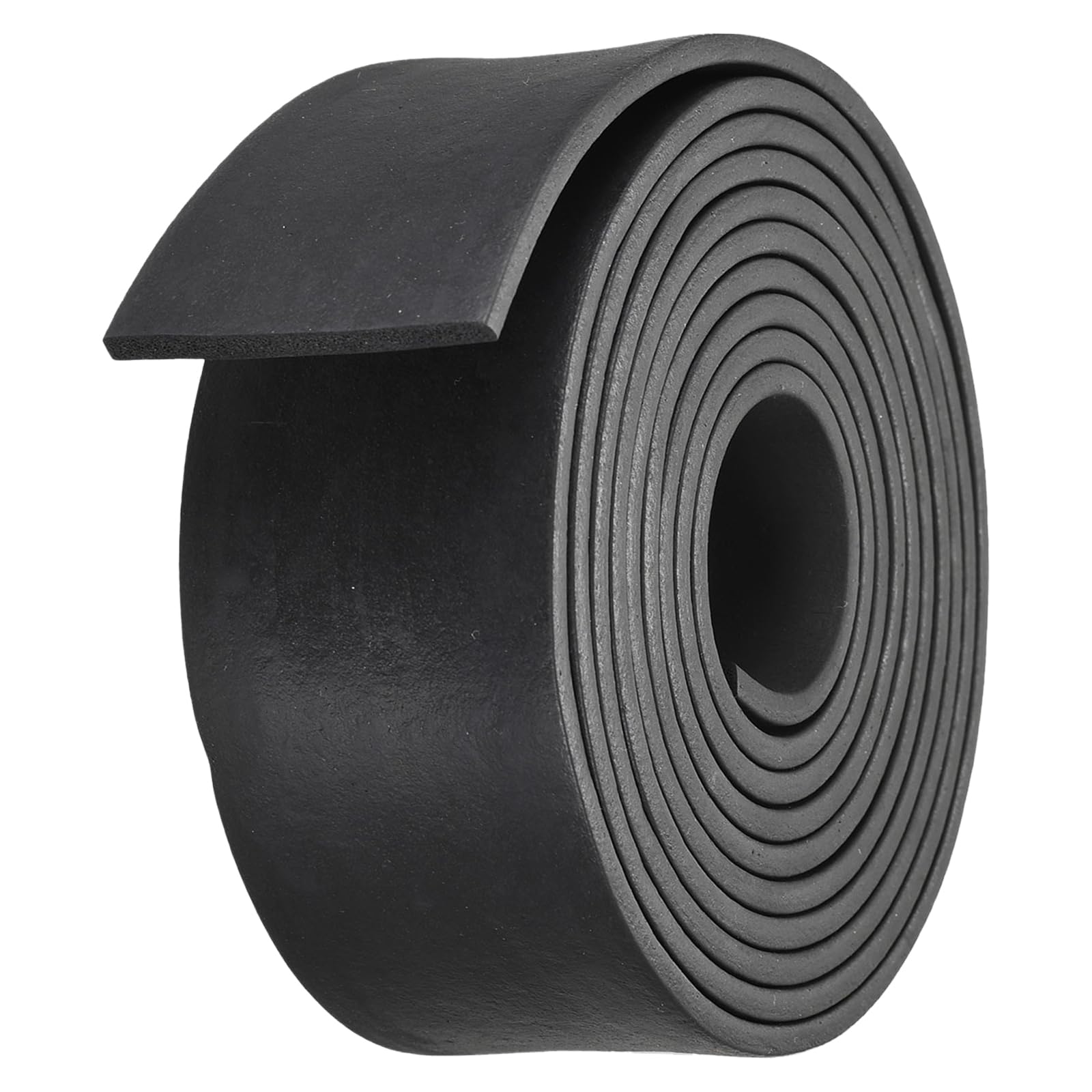 METALLIXITY EPDM Solid Rubber Strips (118.11" L x 2.36" W x 0.2" T) 1Pcs, Rubber Neoprene Seal Strips