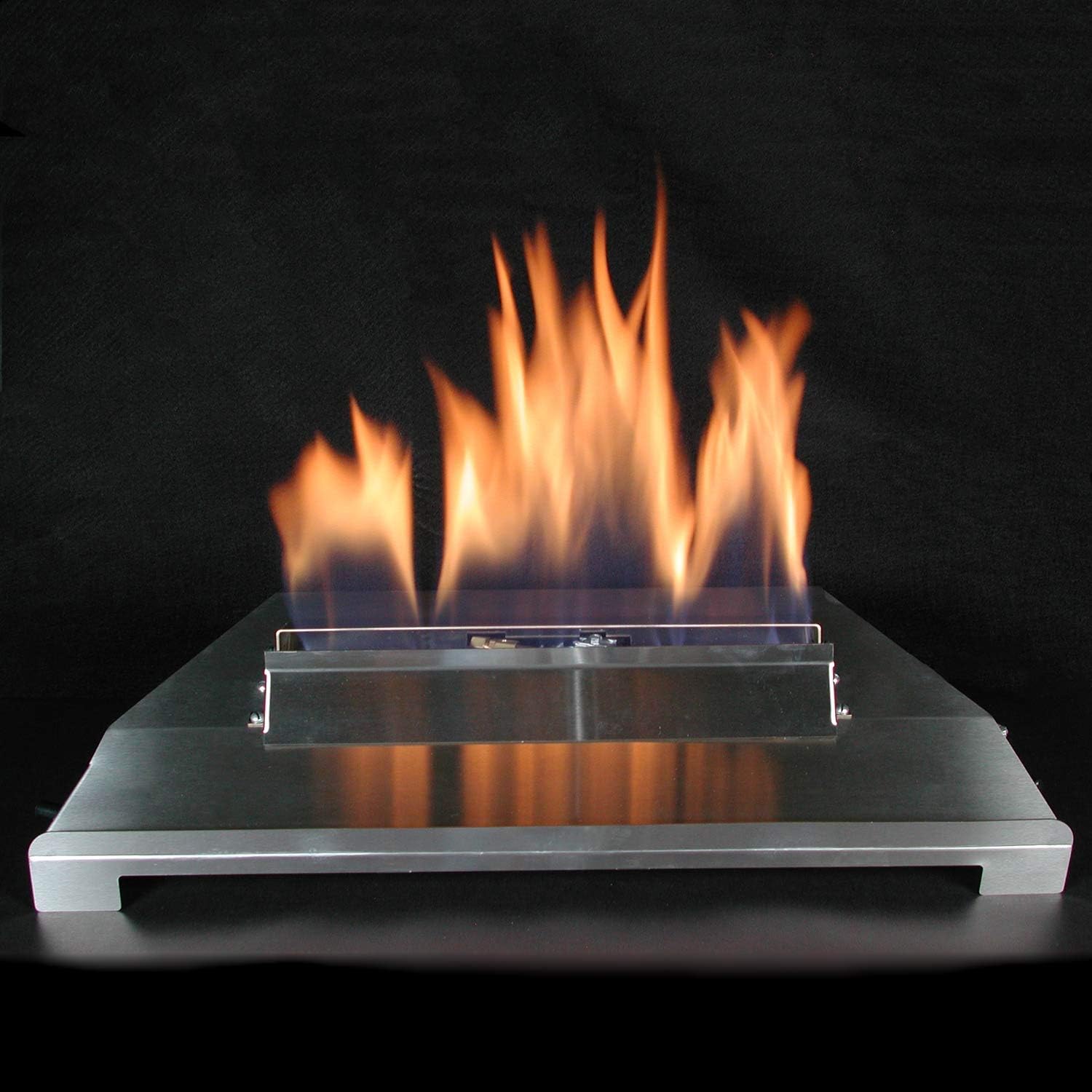 Rasmussen Vent Free FireGlitter Burner Kit (AFM24-EI-B-N), 24-Inch, Electronic Spark to Pilot with Variable Flame Remote, Natural Gas