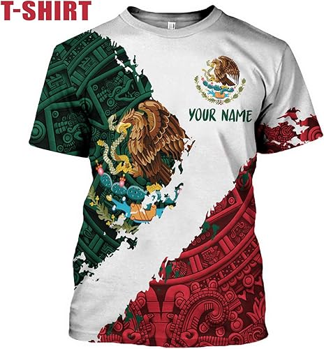 Miniatura 6 de Sudadera con capucha personalizada de México, sudadera con capucha de águila mexicana, regalo para mexicano americano, bandera de México, sudadera