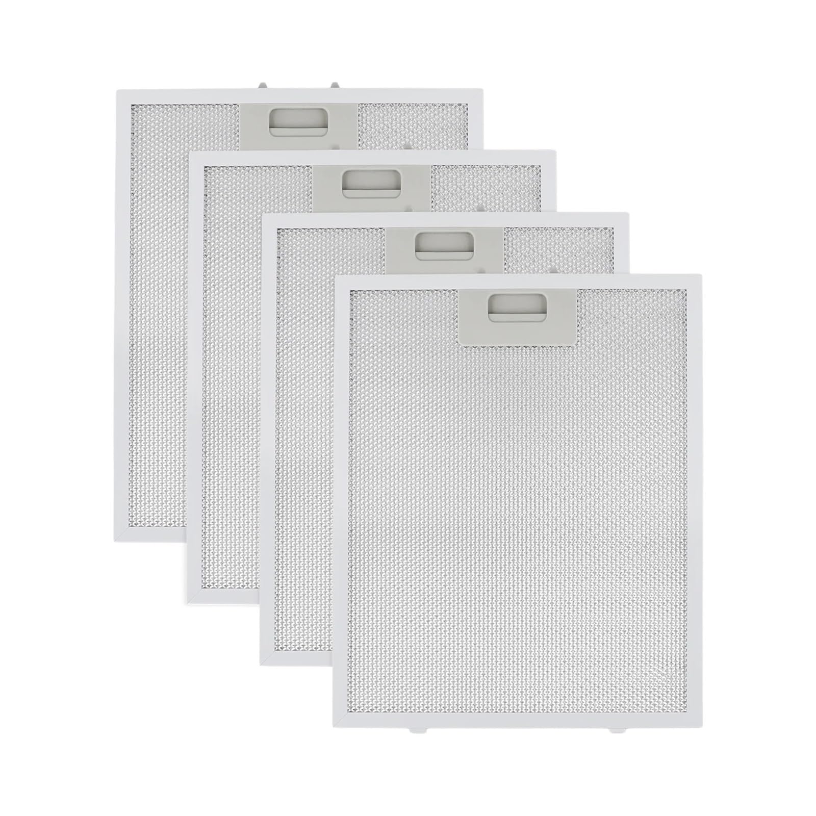Juego De 4 Filtros De Grasa De Aluminio For Campanas Extractoras